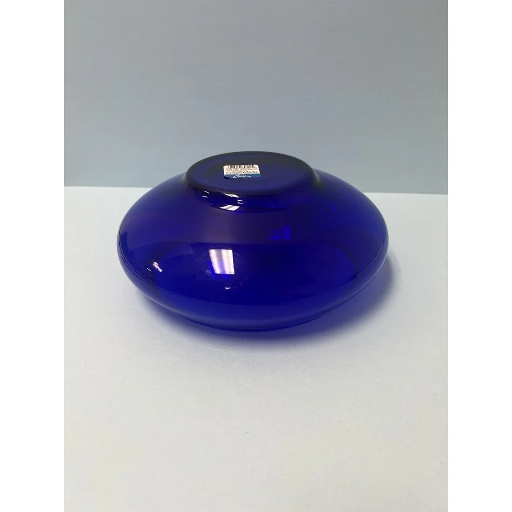 Crisa Mexico Hand-Blown Cobalt Blue Glass‎ Vintage 10